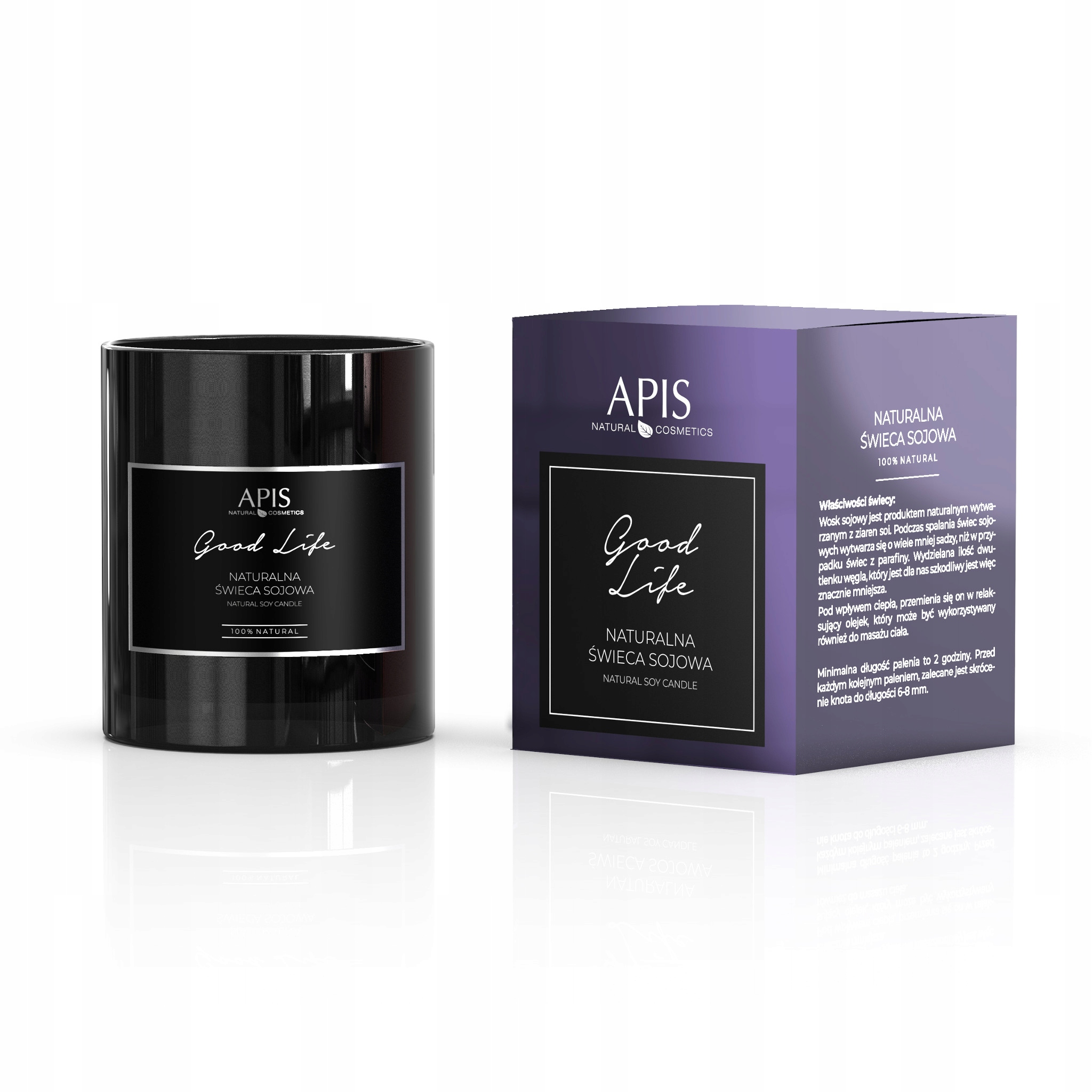 

Apis Good Life Naturalna Sojowa Świeca perfumowana