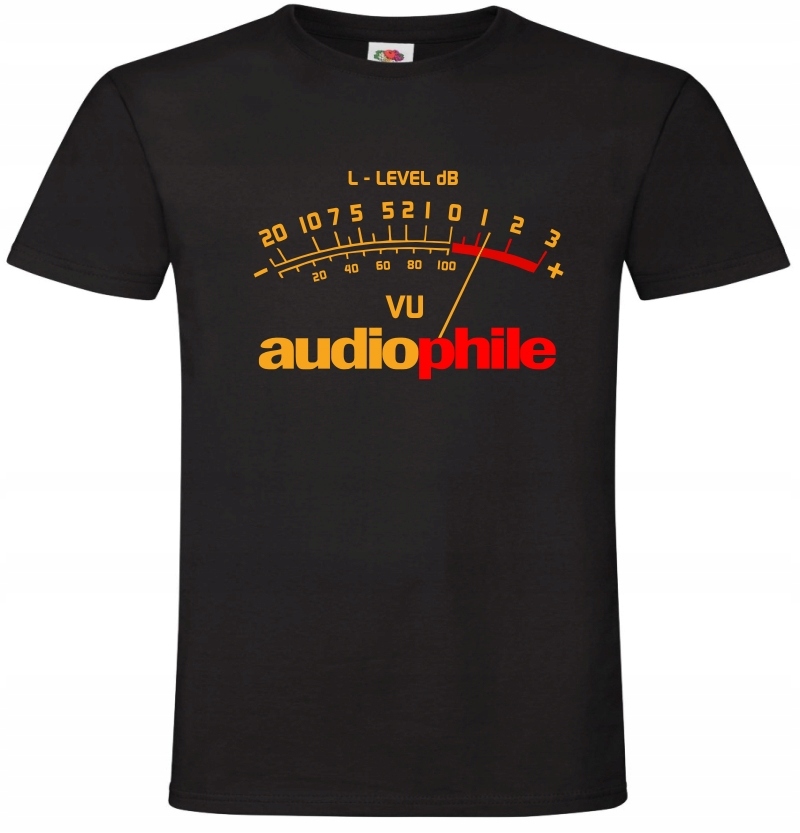 

Audiofil ,Muzyka ,Audio Level T-shirt, koszulka