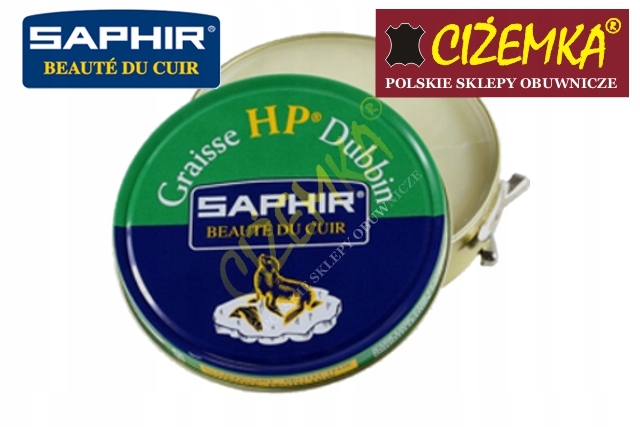 SAPHIR DUBBIN HP TŁUSZCZ SKÓRY BUTÓW PASTA NEUTRAL Marka inna