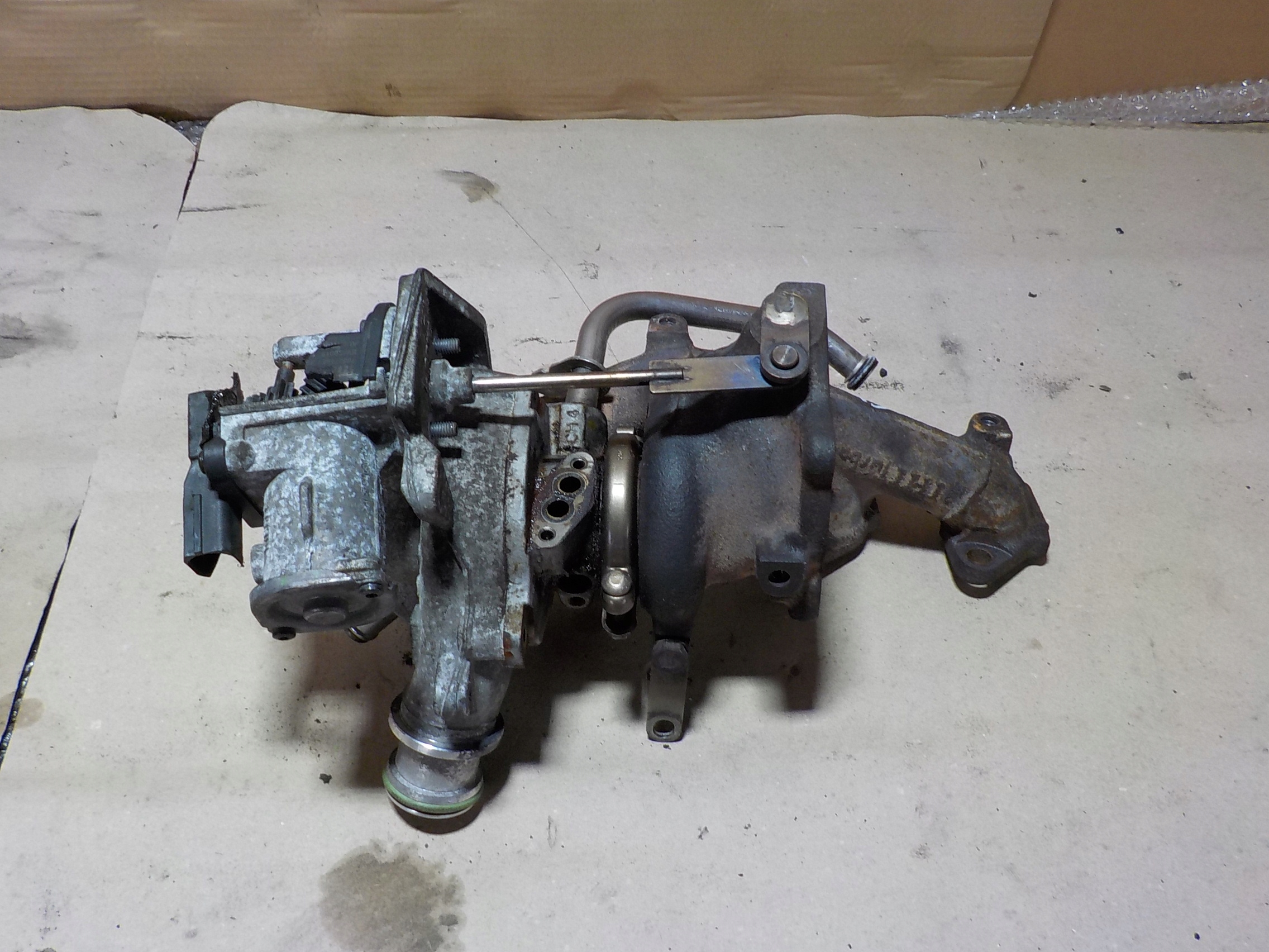 FABIA II 1.2 TSI ТУРБИНА ТУРБОКОМПРЕССОР