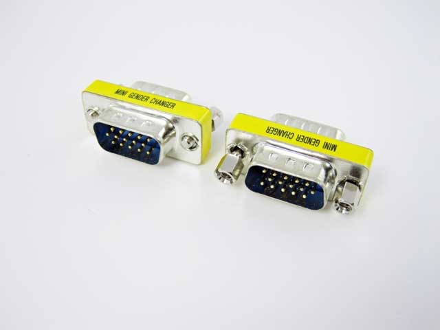 

łącznik gender Vga d-sub 15 pin wtyk / wtyk