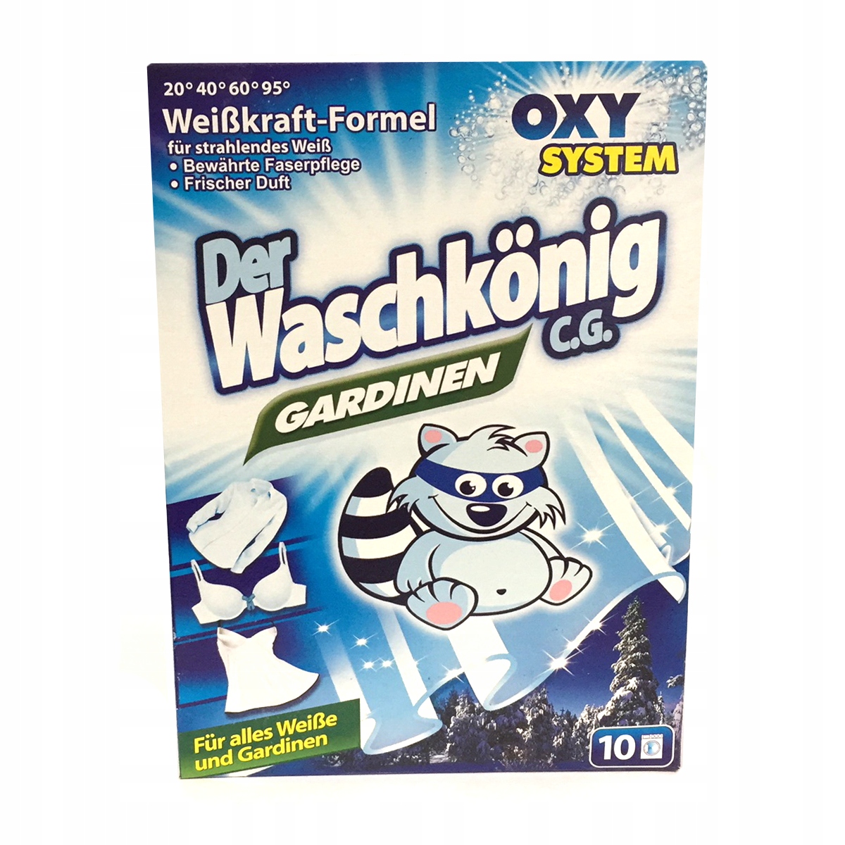 Der Waschkönig Gardinen Proszek do Prania Firan i Białej Bielizny 600 g — 3
