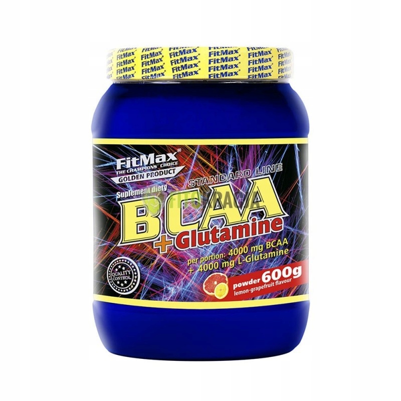 FitMax BCAA + Glutamín 600g citrón-grapefruit