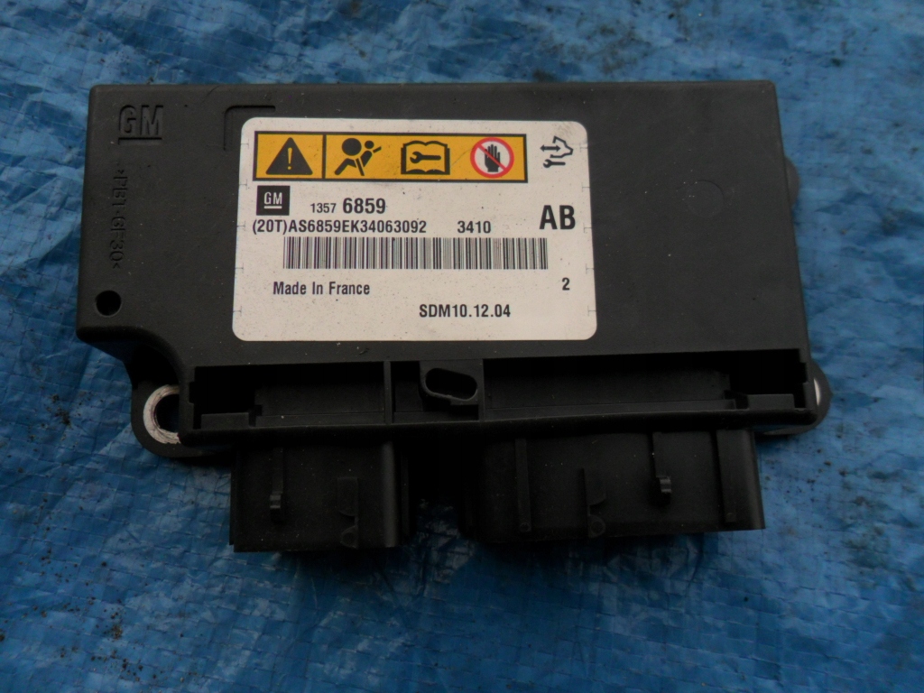 OPEL-CZĘŚCI | Meriva B Sensor sterownik poduszek 13576859 AB