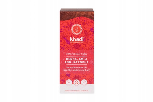 

Henna Khadi Naturalna z Amlą i Jatrophą,GRATIS