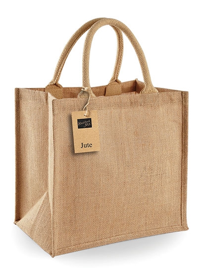 

Eko Torba z juty na zakupy -natural