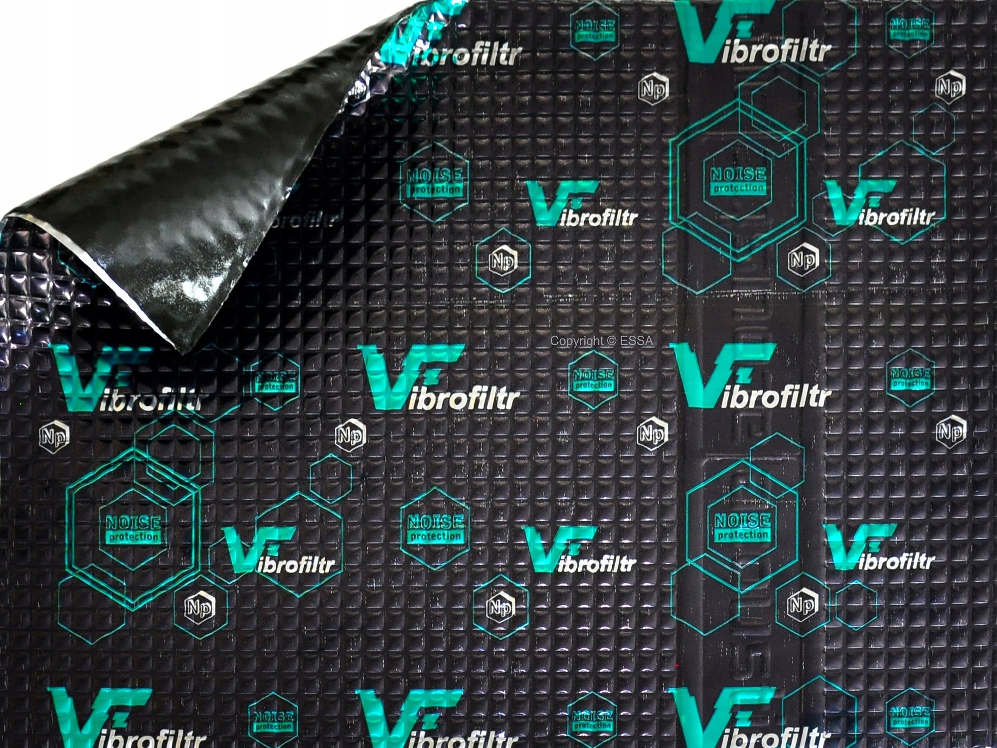 

Mata Wygłuszająca Butyl 3mm Vibrofiltr Pro 35x50cm