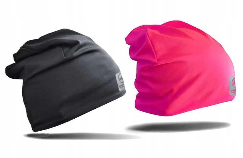 Czapka Smurf Antybakteryjna Fluo rowerowa 12
