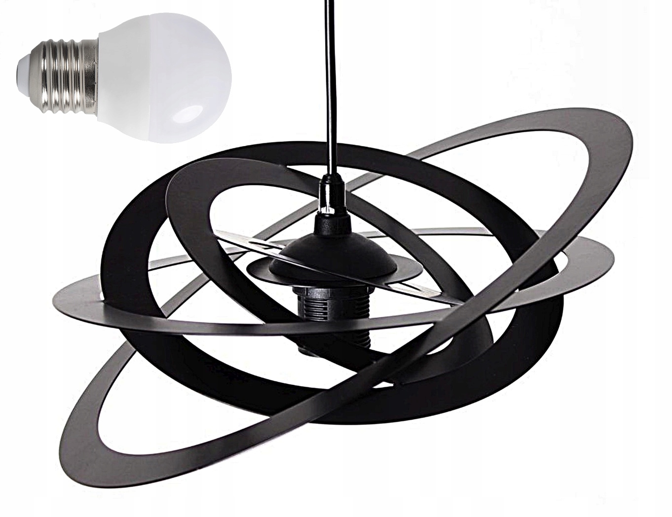 

Nowoczesna Lampa Wisząca Żyrandol Plafon Żarówka