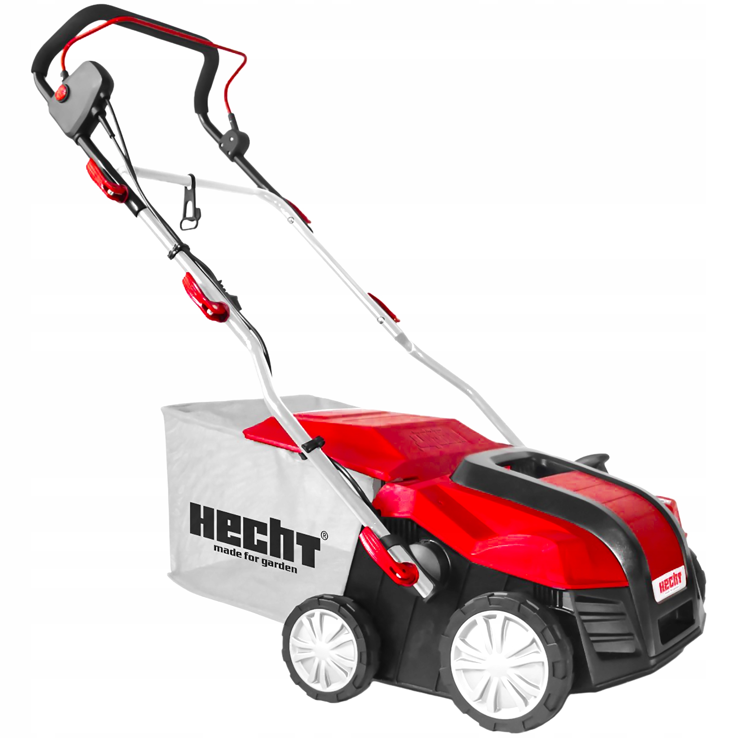 AERATOR WERTYKULATOR ELEKTRYCZNY DO TRAWY 1848 2W1 MOC 1800W DWA WAŁKI Marka Hecht