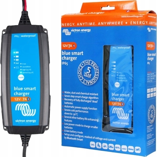

Ładowarka Victron Blue Smart 12V 7A IP65 Bluetooth
