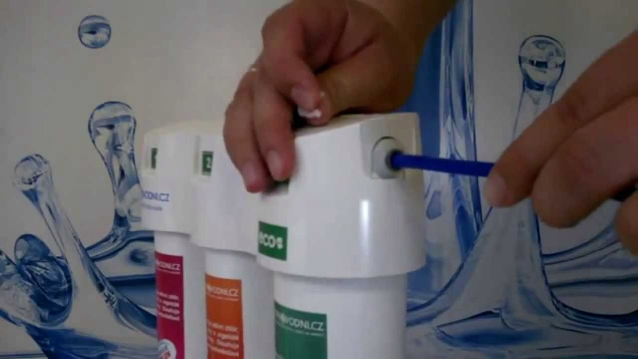 AQUAPHOR FILTR do WODY POD ZLEW pitnej zlewozmywak 3 wkłady 2l/min Model Kryształ A