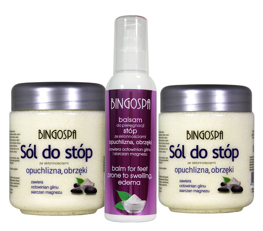 

Opuchlizna Ból Stóp Skuteczny Zestaw BingoSpa