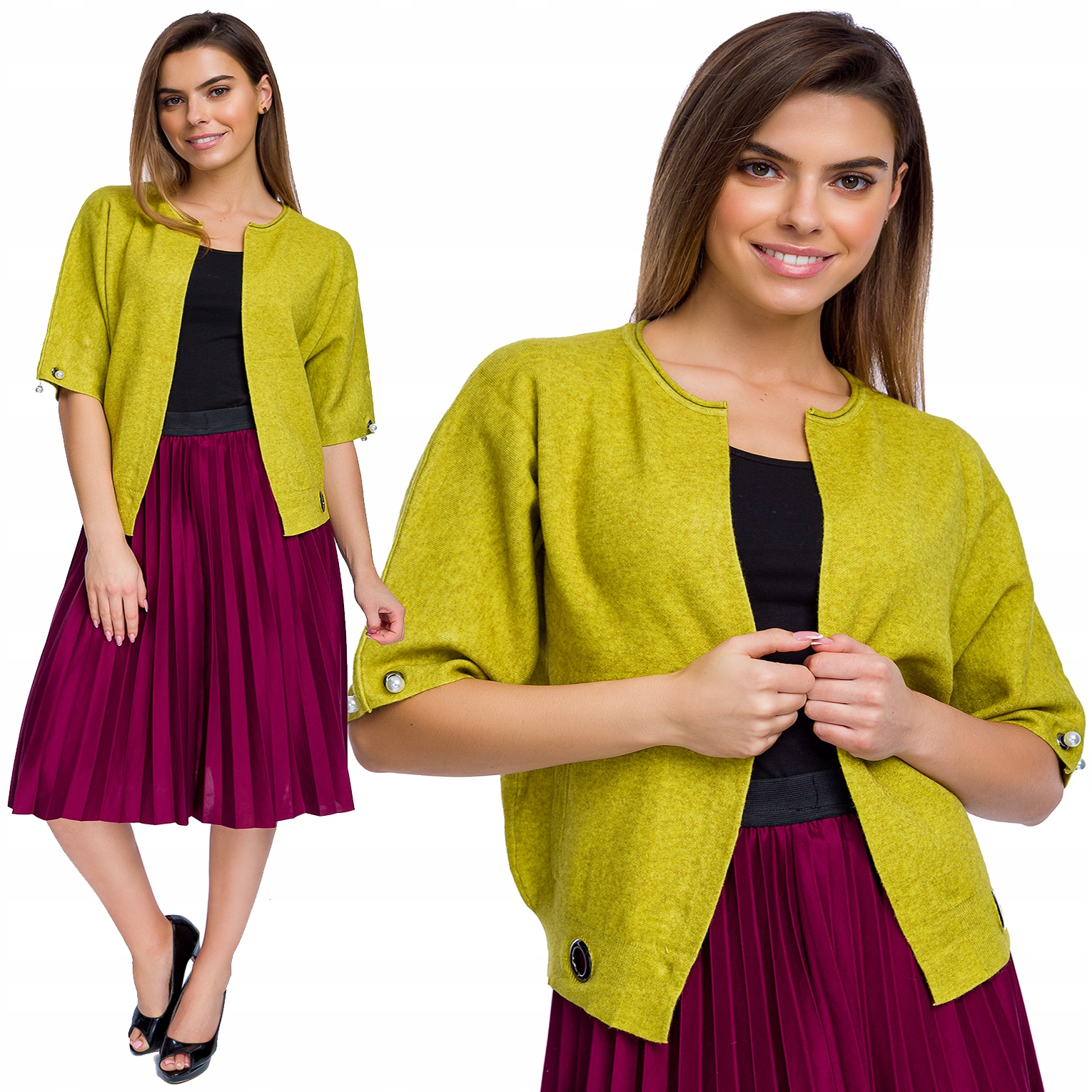 576__roz._L_MILUTKA SWETERKOWA NARZUTKA