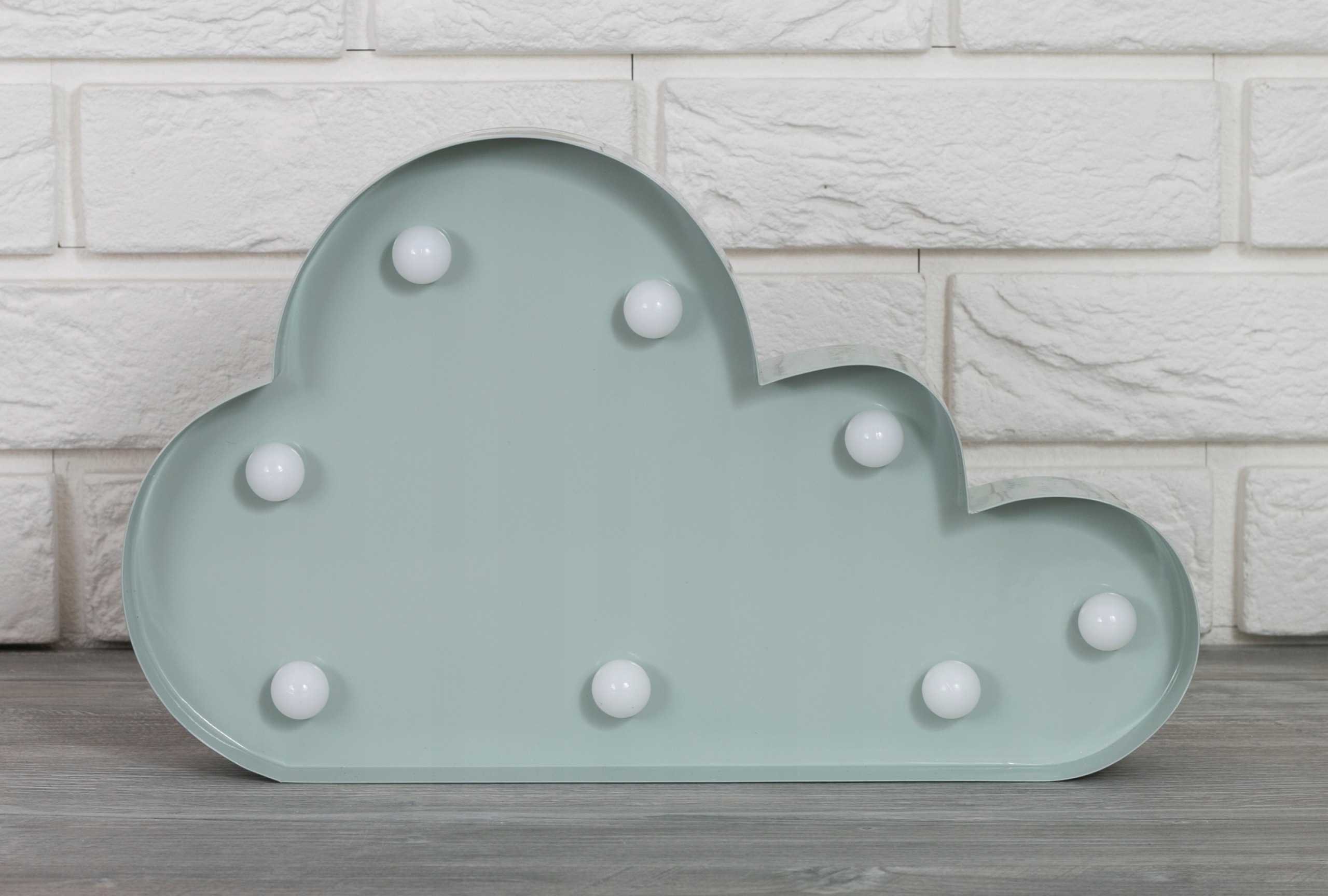 LAMPA LED do pokoju dziecka CHMURKA miętowa 35cm Kod producenta 8561-1