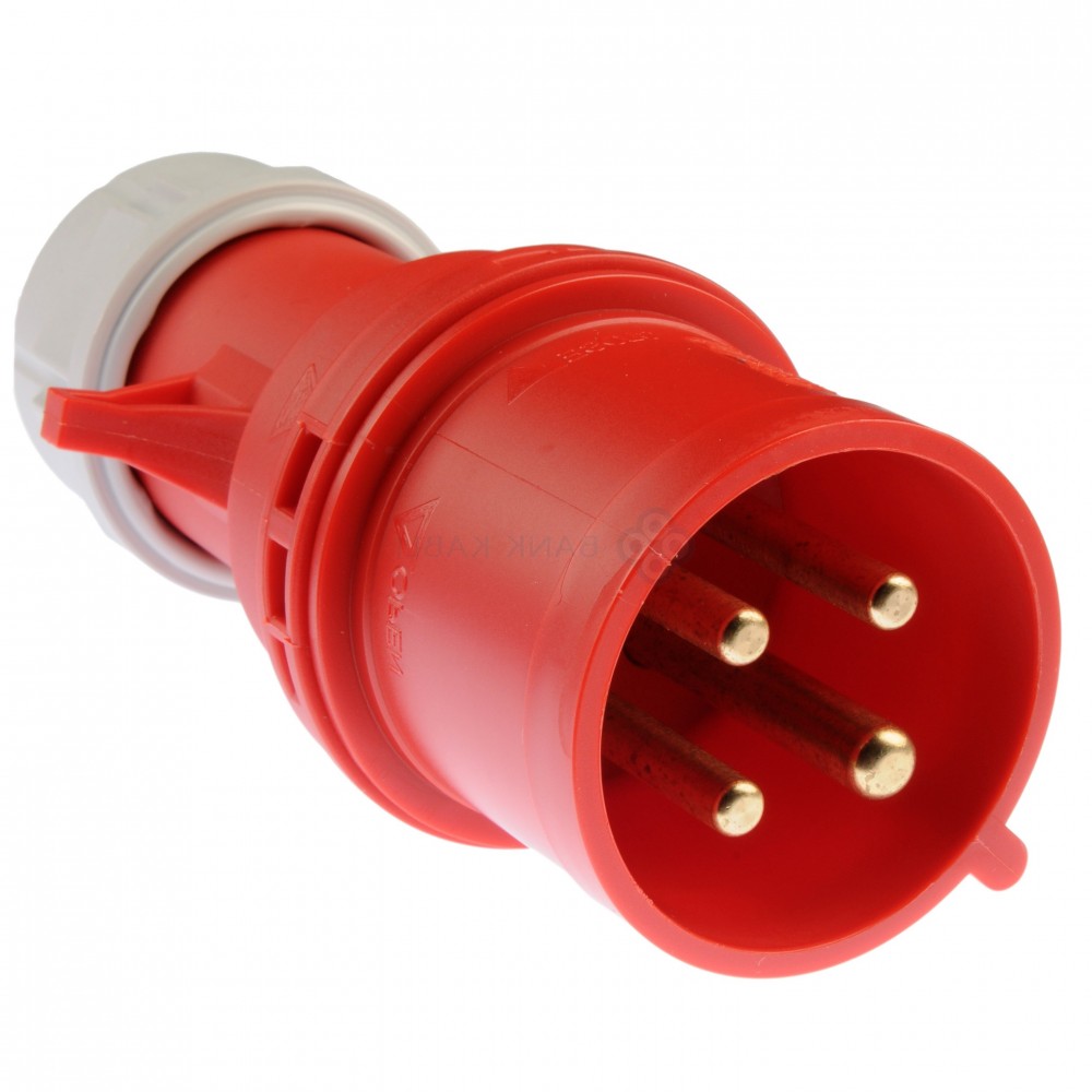 Wtyczka przenośna siłowa 16A 4P PCE 014-6