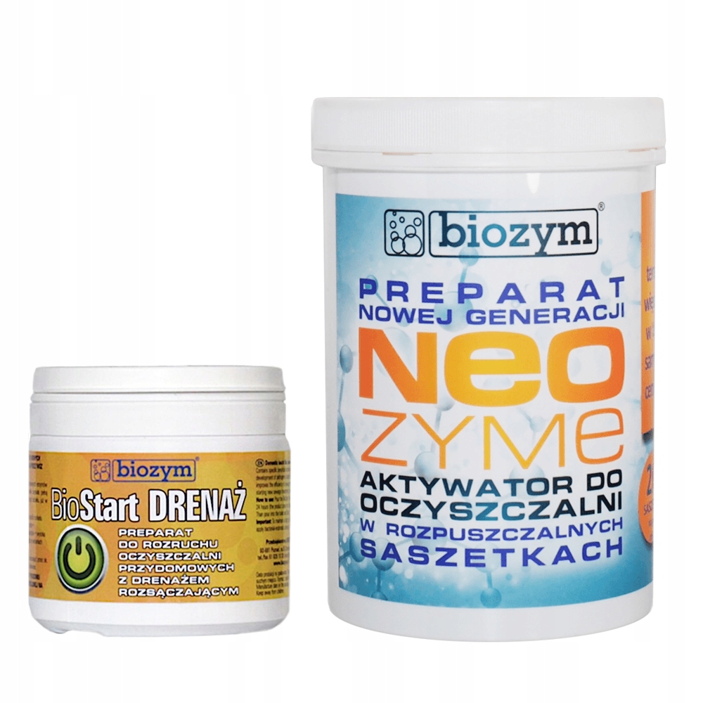 

BioStart Drenaż Neozyme Saszetki do Oczyszczalni
