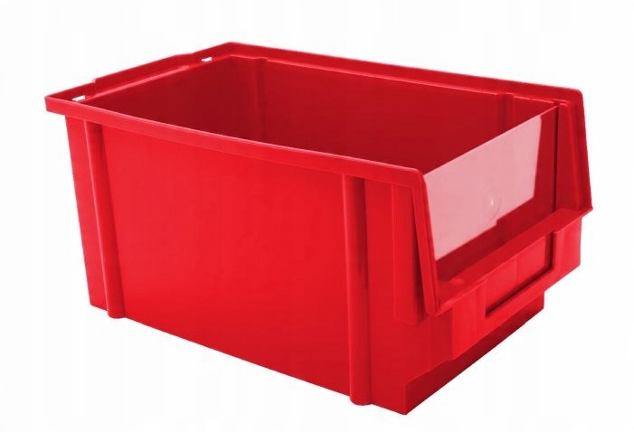 

Pojemnik Magazynowy 400x269x199 Typ 3 czerwony