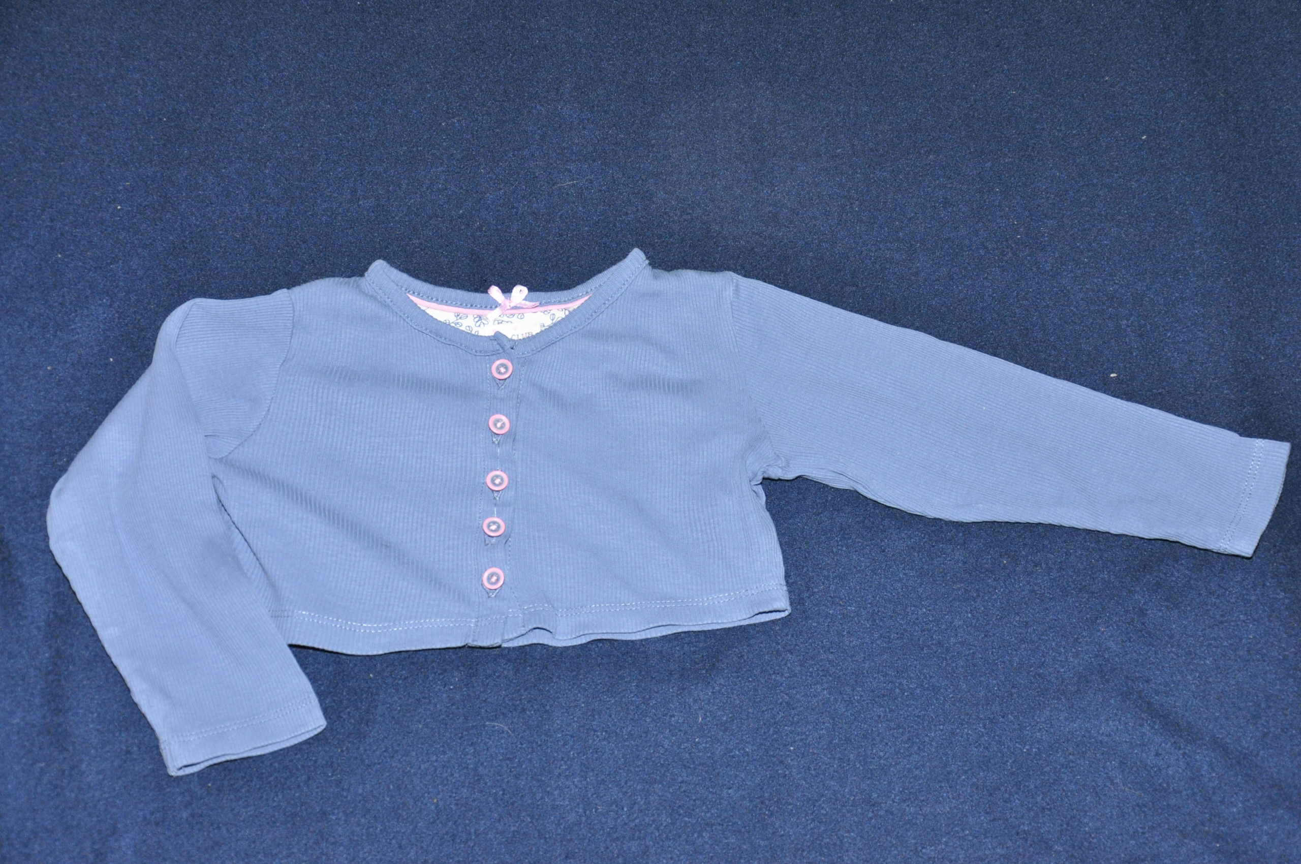 COOL CLUB- FAJNE BAWEŁNIANE BOLERKO R.86 CM