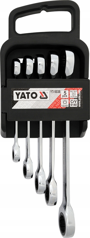 

Klucze Oczkowe Z Grzechotką 5 Szt YT-5038 Yato
