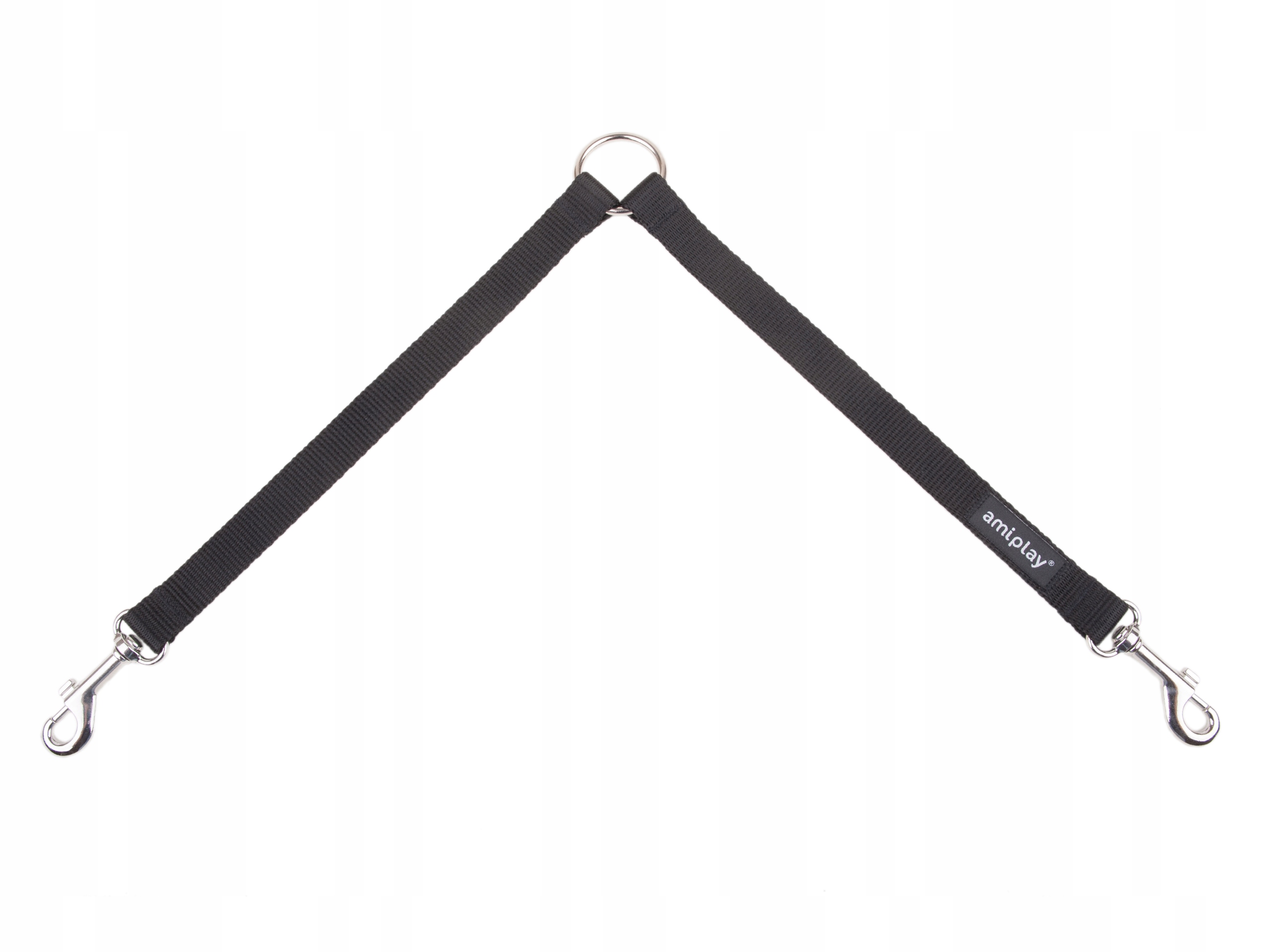 

amiplay Dwójnik do smyczy Basic XL Czarny