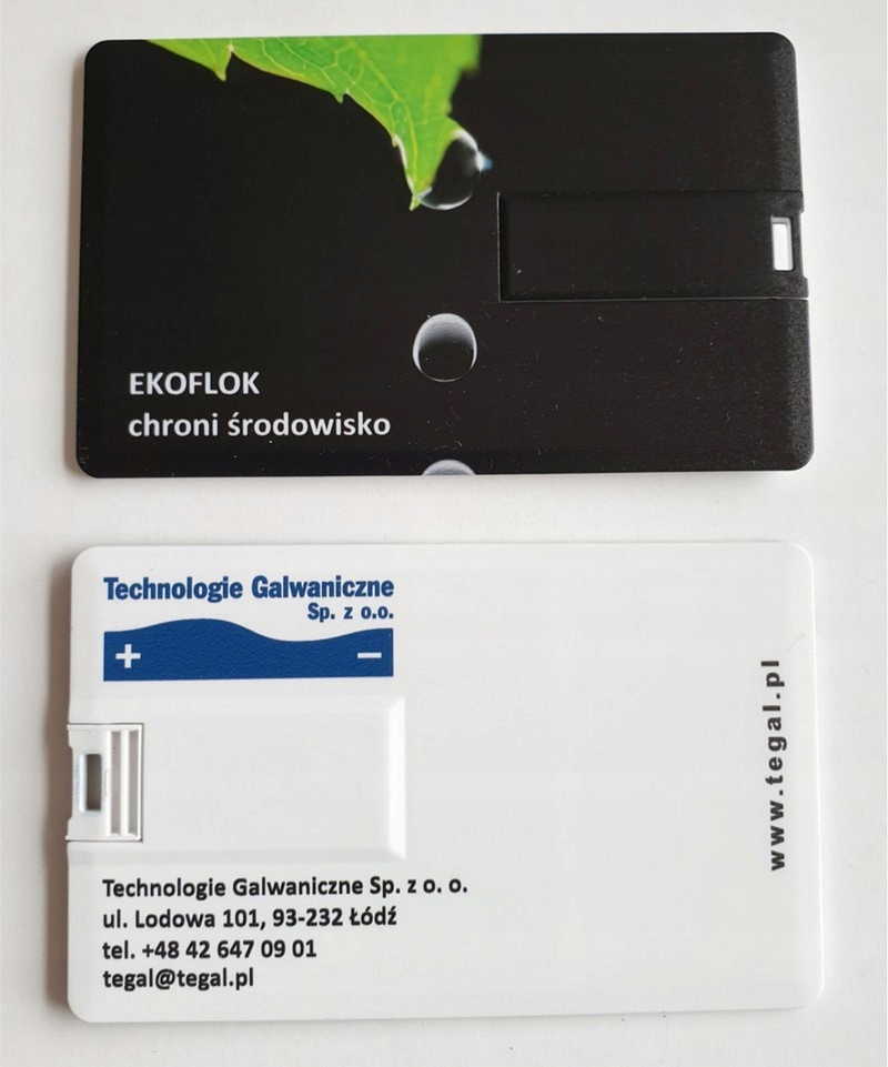 A.B. Promo Pamięć USB 8 GB karta full kolor 50szt Marka BLUE COLLECTION