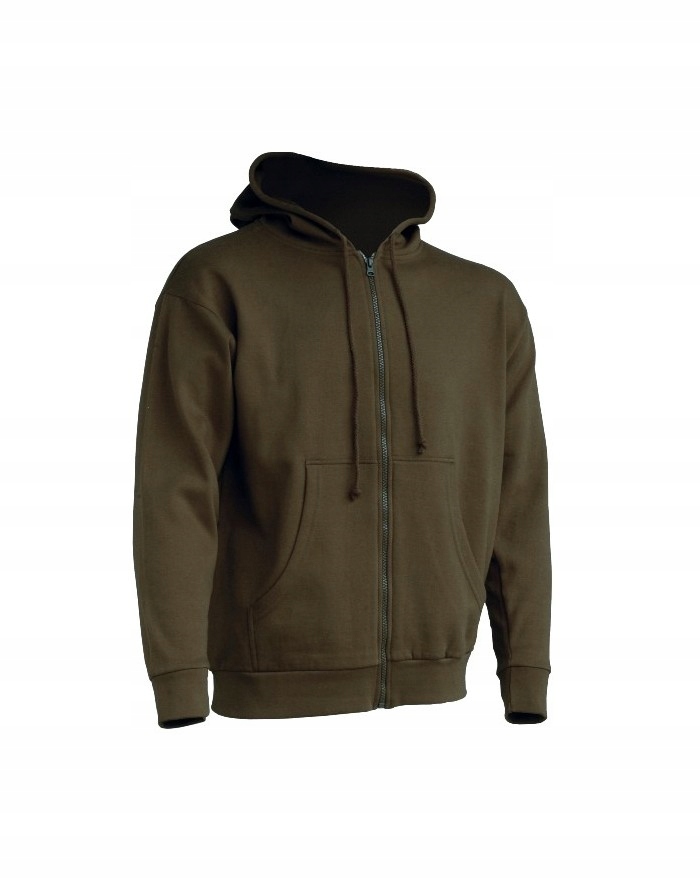 

Bluza na zamek-męska-Khaki-XL