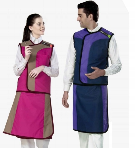 GARSONKA RTG FARTUCH OCHRONNY RENTGEN KOMPLET LEAD