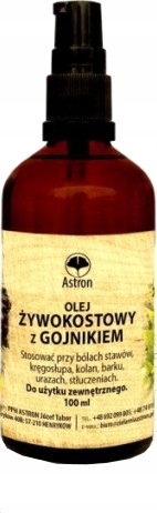 

Olej żywokostowy z gojnikiem 100ml żywokost gojnik