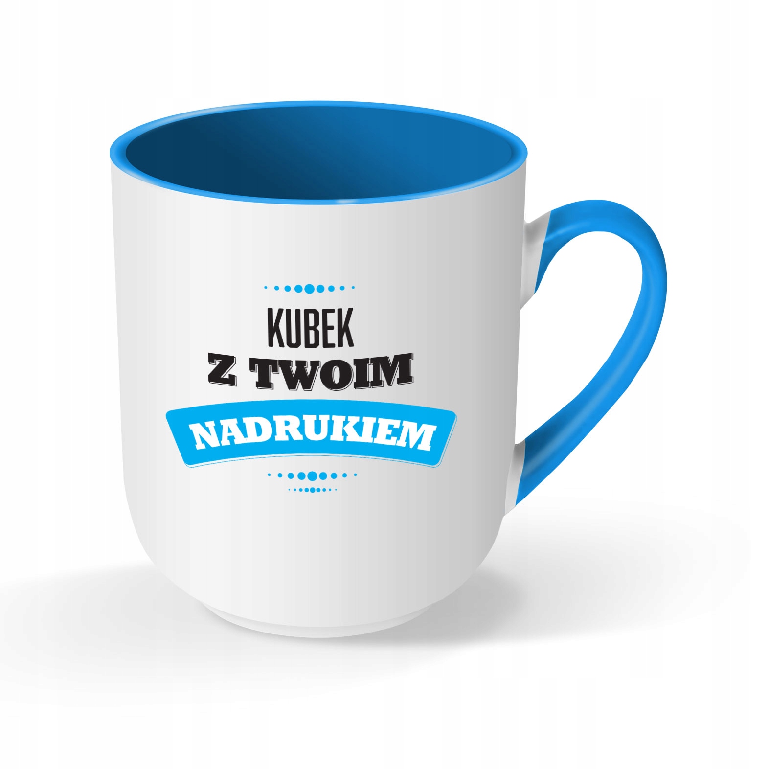 FOTO KUBEK Z NADRUKIEM ZE ZDJĘCIEM, Z NAPISEM Marka ethnoStudio