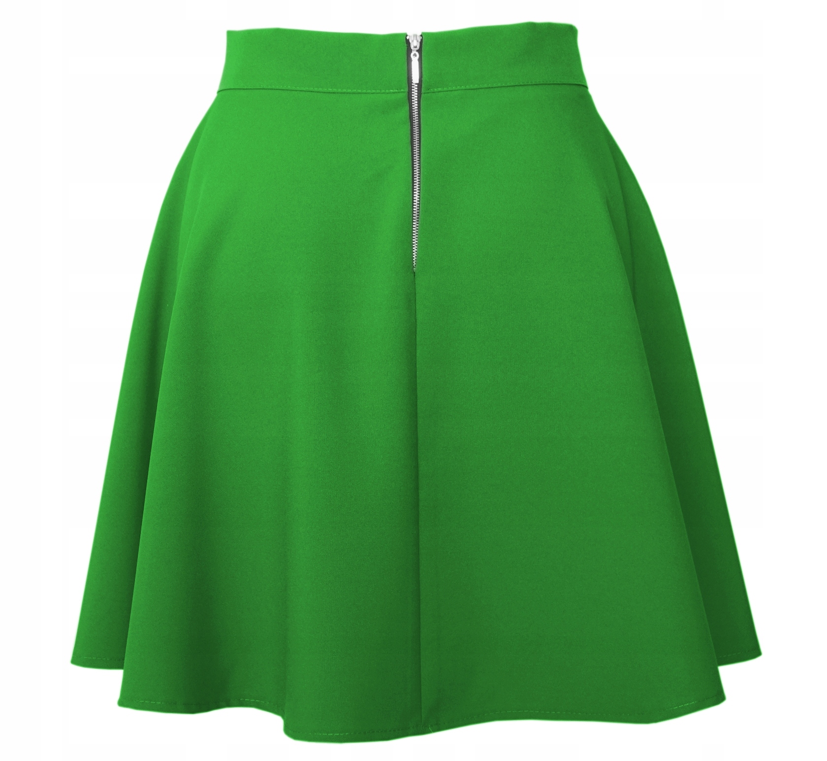 ZIELONA SPÓDNICA SPÓDNICZKA ROZKLOSZOWANA 32 XXS Rozmiar 32