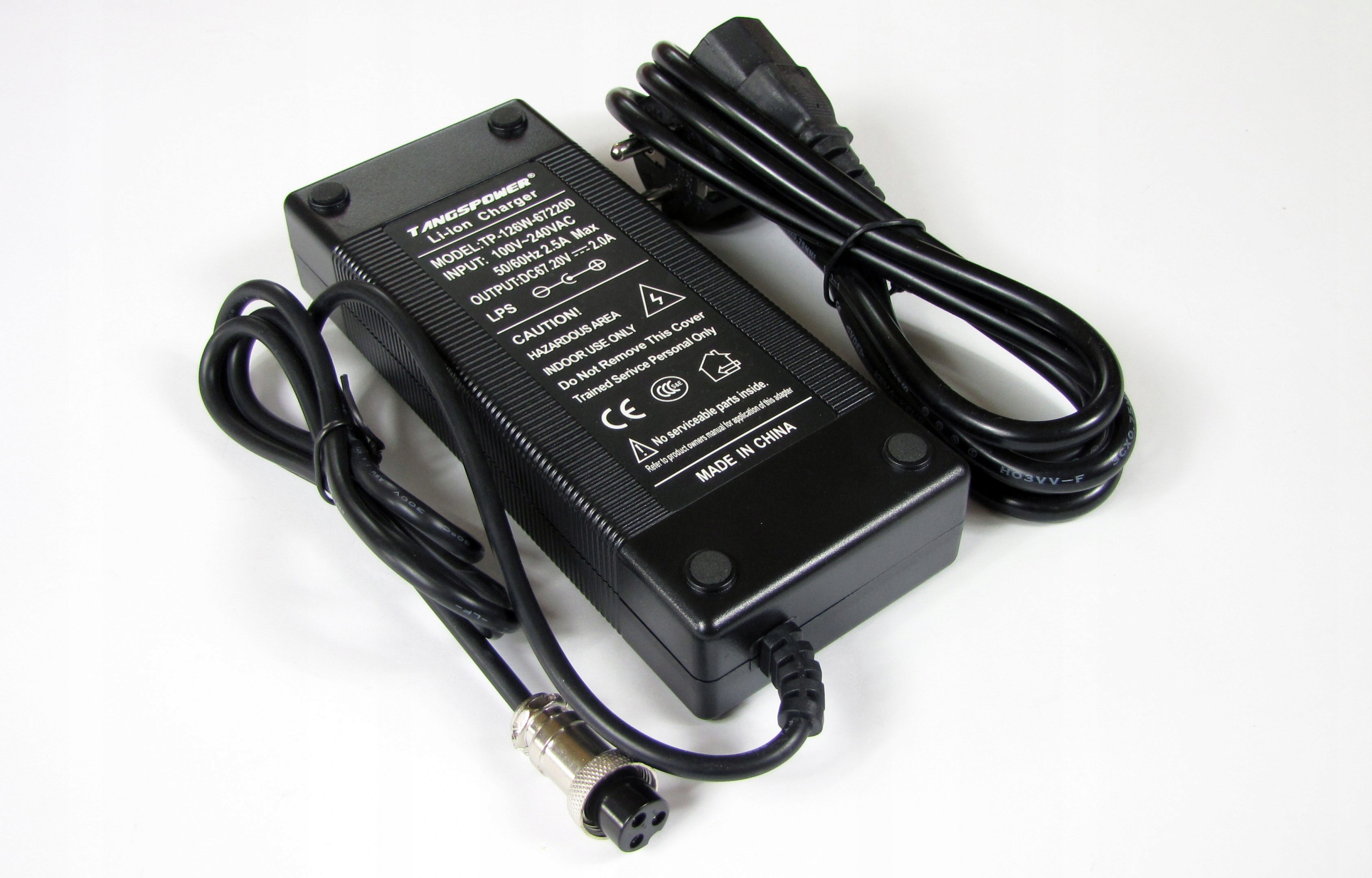 

Ładowarka Do Litowo-jonowych Li-ion 67.2V 2A (16S)