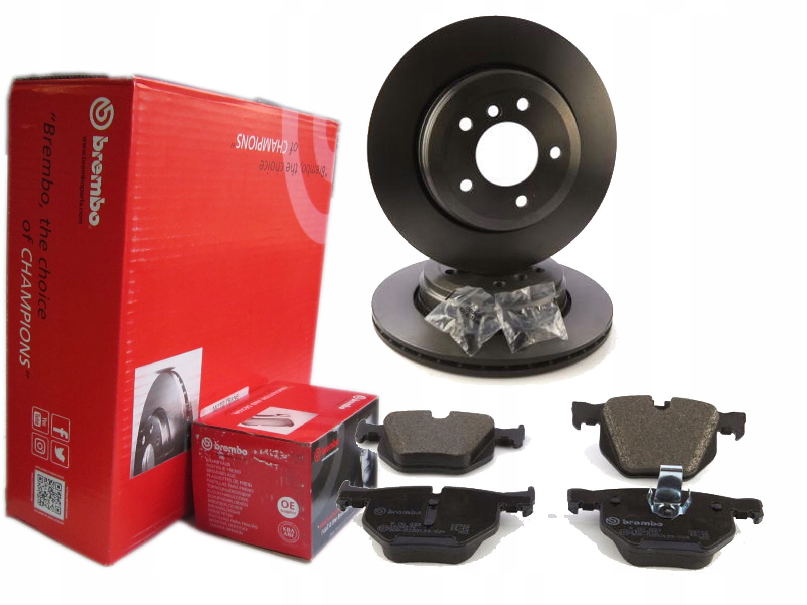 

Tarcze Klocki Brembo Tył Bmw 5 E60 E61 6 E63 E64