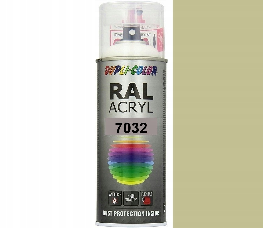 MOTIP RAL ACRYL 7032 POŁYSK DUPLI-COLOR SPRAY FARBA AKRYL 400 ML