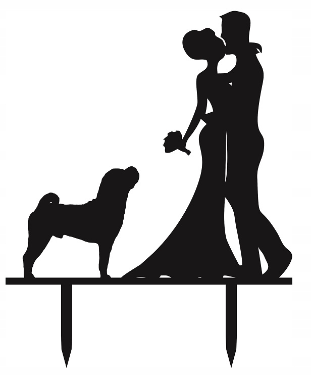 

Toper topper para młoda z psem pies Rottweiler P7R