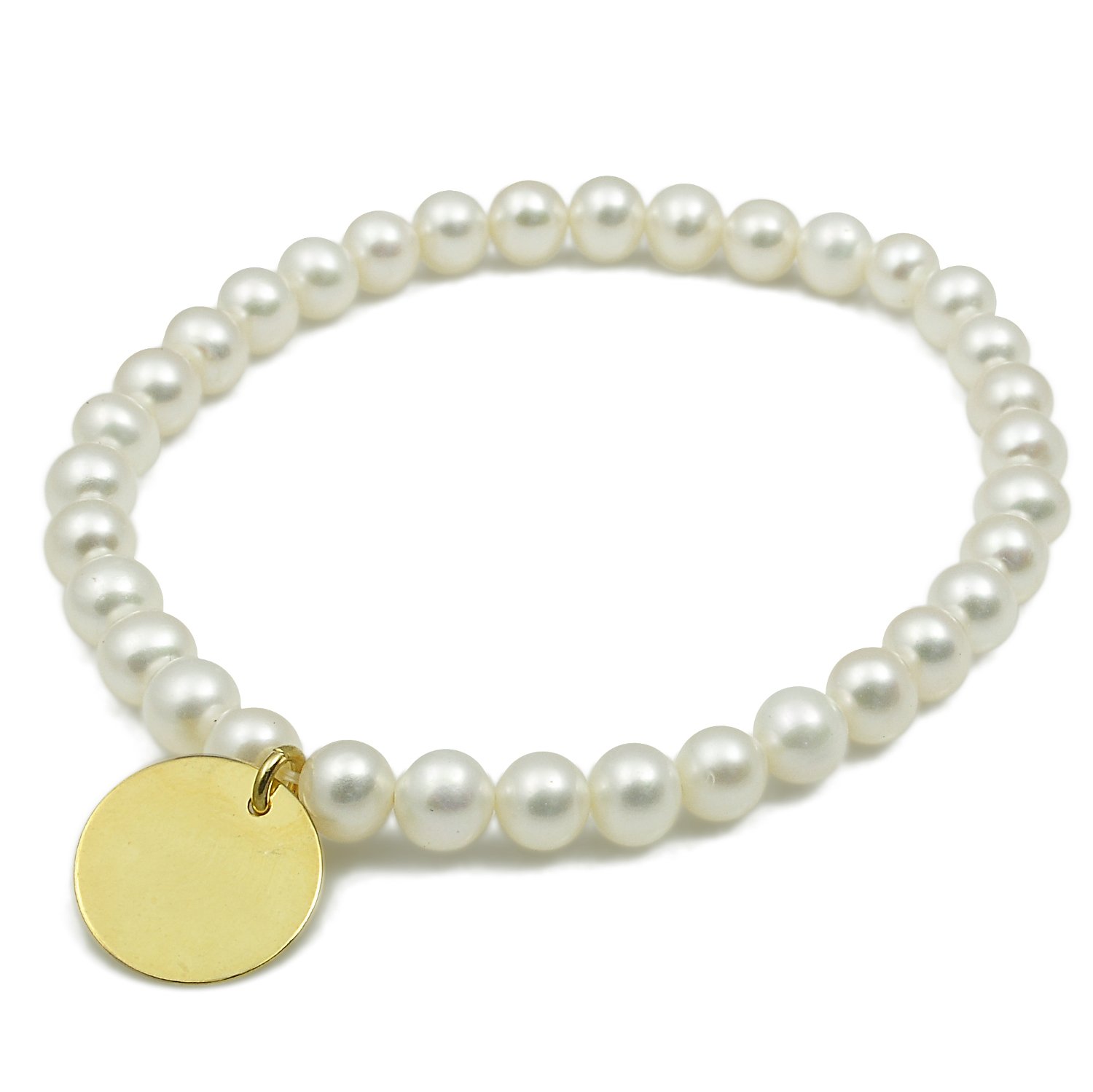 Přívěsek S Náramkem Z Pravých Perel Na Gumičce