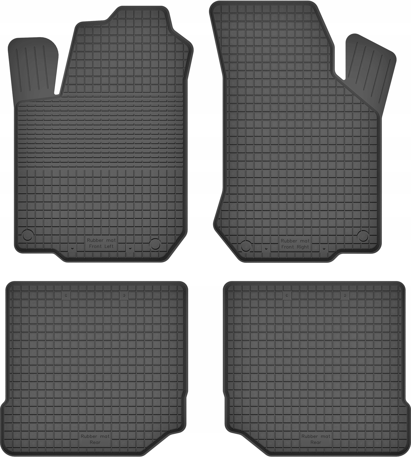 

Dywaniki gumowe korytkowe do Seat Leon I 1 99-06
