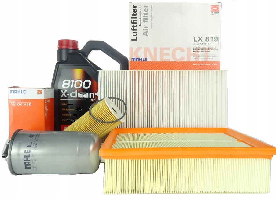 

Olej Motul 5W40+FILTRY Knecht A4 B6 B7 1.9 2.0 Tdi