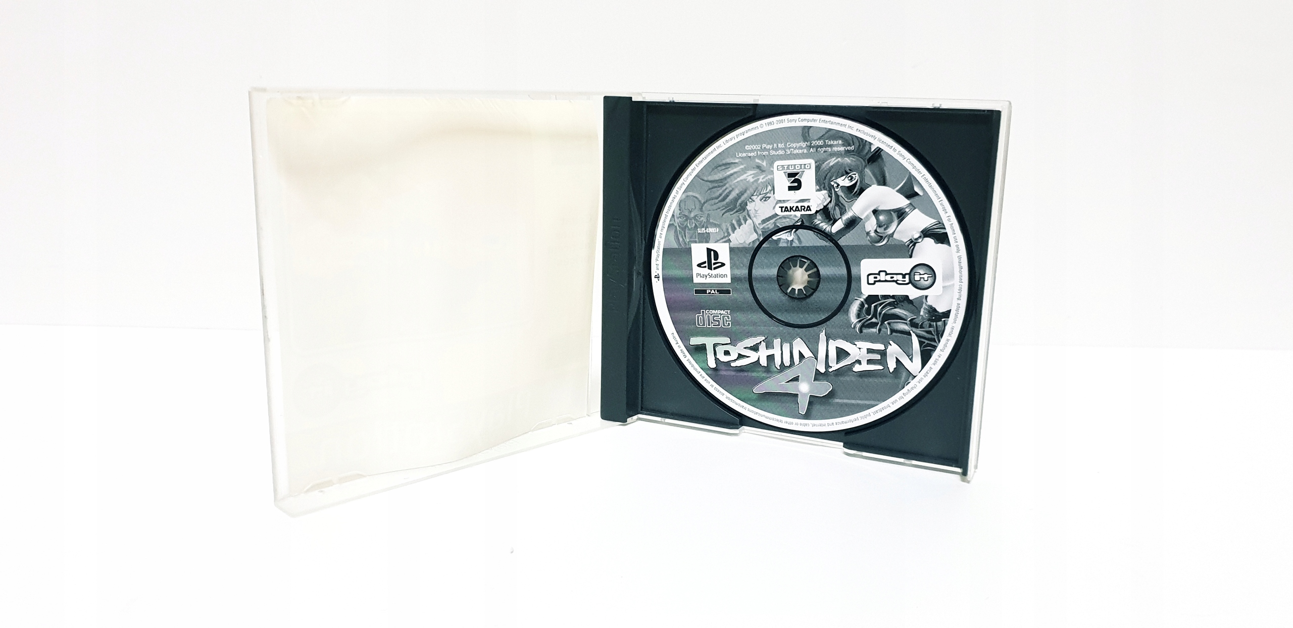 Gra TOSHINDEN 4 PSX PS1 PSone Platforma PlayStation (PSX)