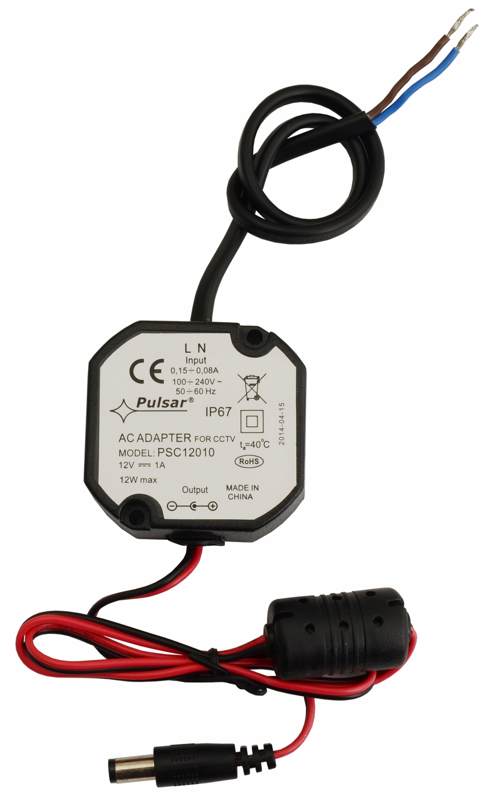 

Zasilacz Dopuszkowy 12V 1A Pulsar Puszka PSC12010