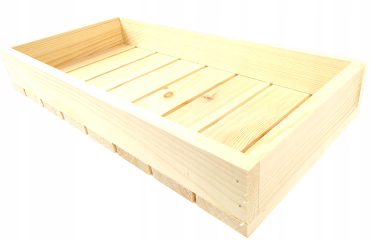 

Skrzynka Drewniana Dekoracyjna Heblowana 40x20x6