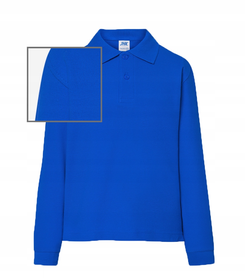

Jhk Koszulka Polo Z Długim Rękawem Blue 7/8 Lat