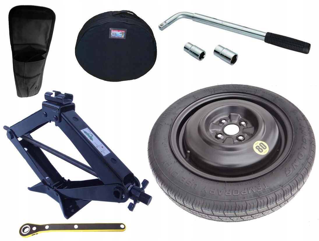 nové Dojezdové Kolo 125/80 R15 Opel Karl Set (obal)