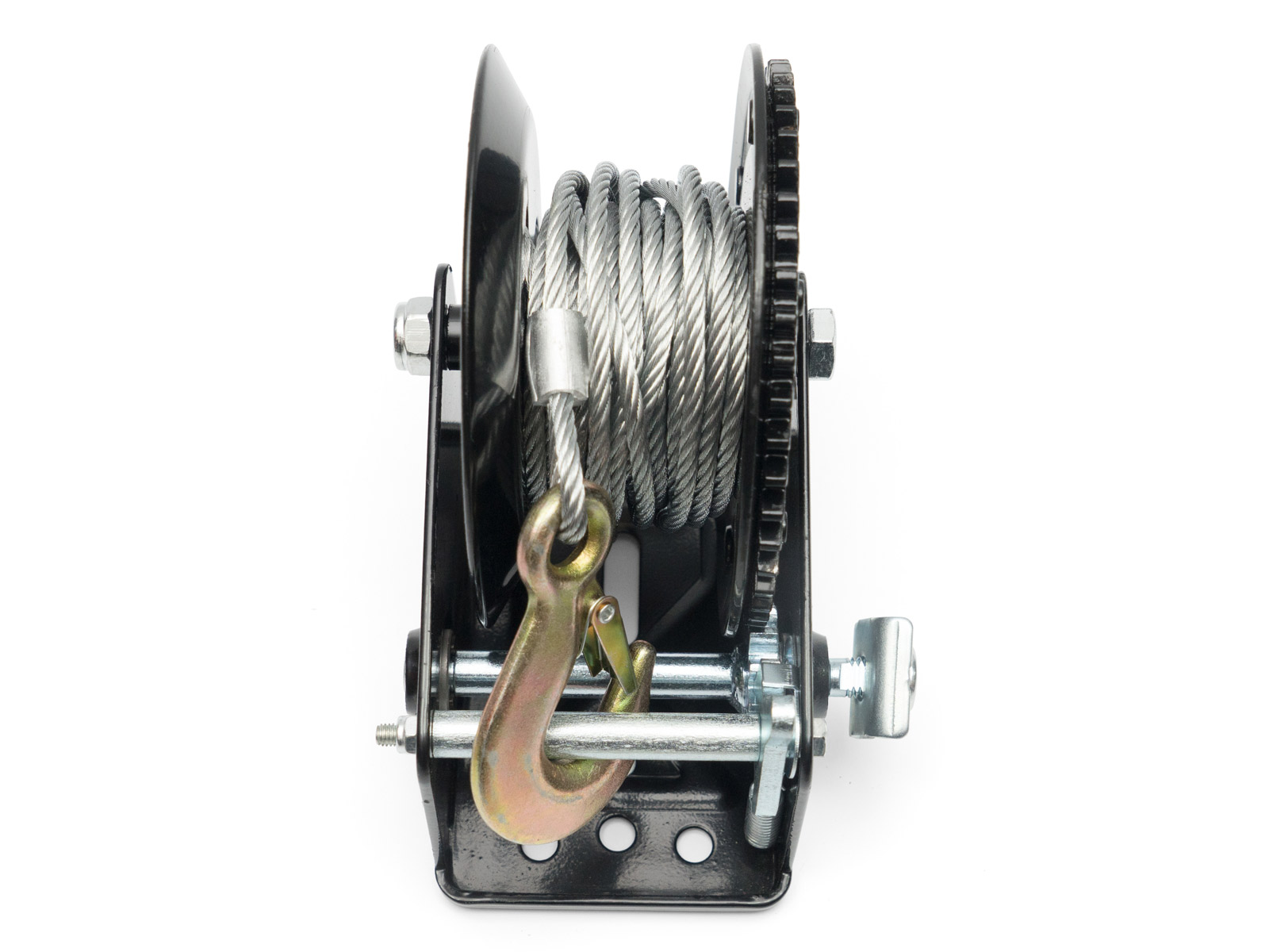 KÉZI CSÖRLŐ FORGATTYÚS KÖTÉL 1133kg CSÖRLŐ LEBODIKA hordozható I Termék tömege egységcsomagolással együtt 5 kg