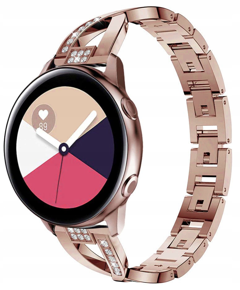Różowa Bransoleta Samsung Galaxy Watch Active (Tech-Band)