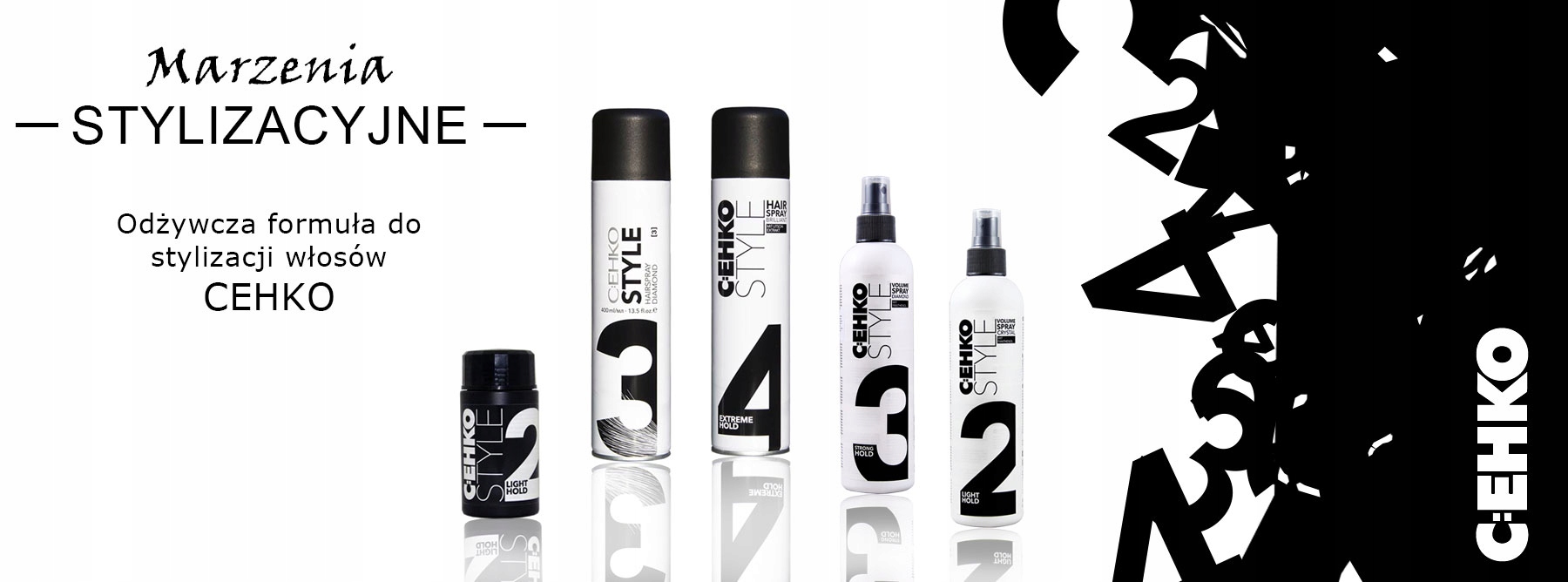 Puder do włosów C:EHKO Style Light Hold Marka inna marka