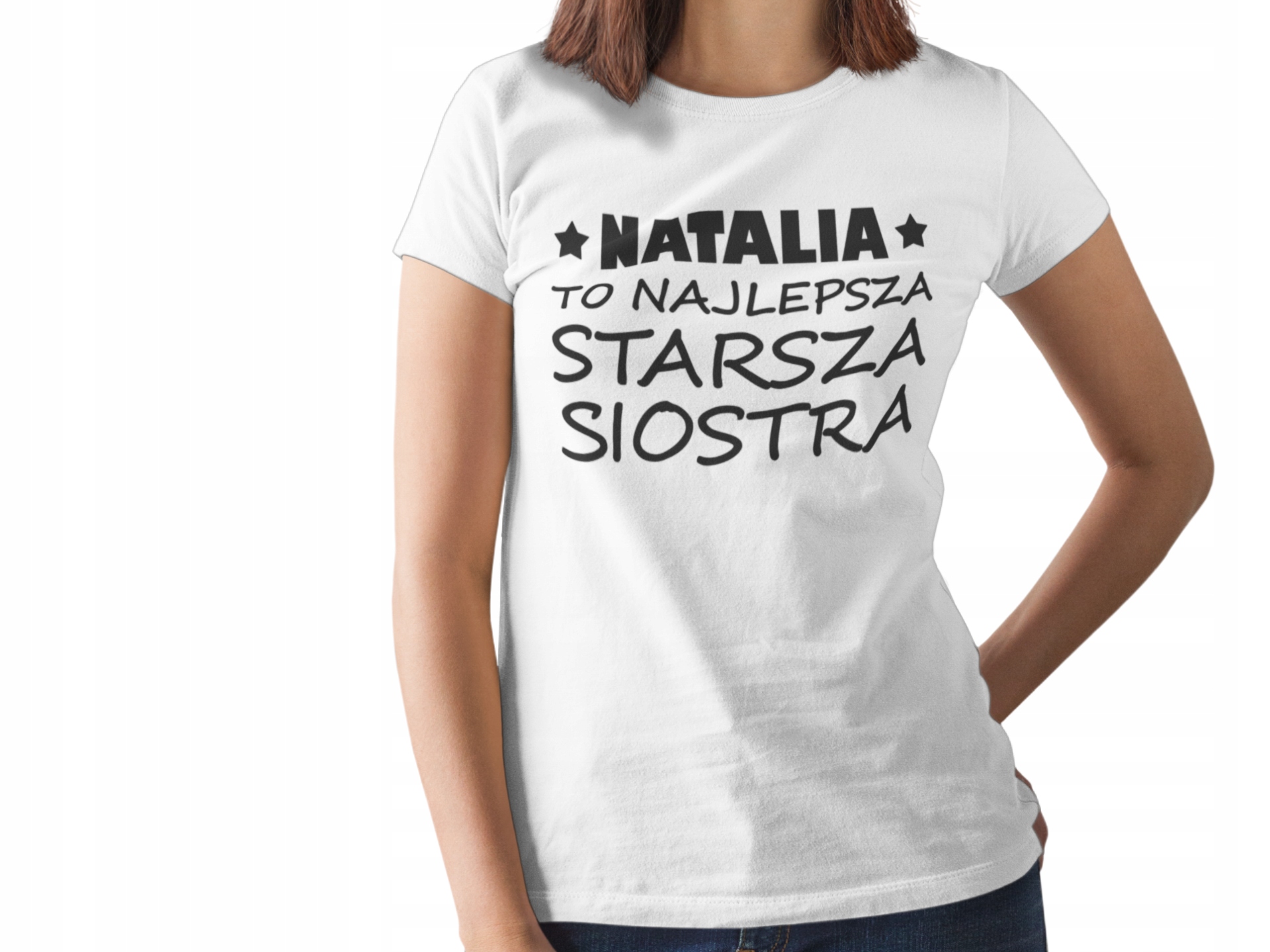 

Koszulka Tshirt Dla Najlepszej Siostry Z Imieniem