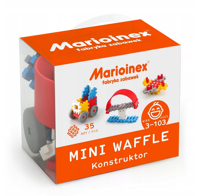 

Klocki Mini Wafle 35 Konstruktor Chłopiec