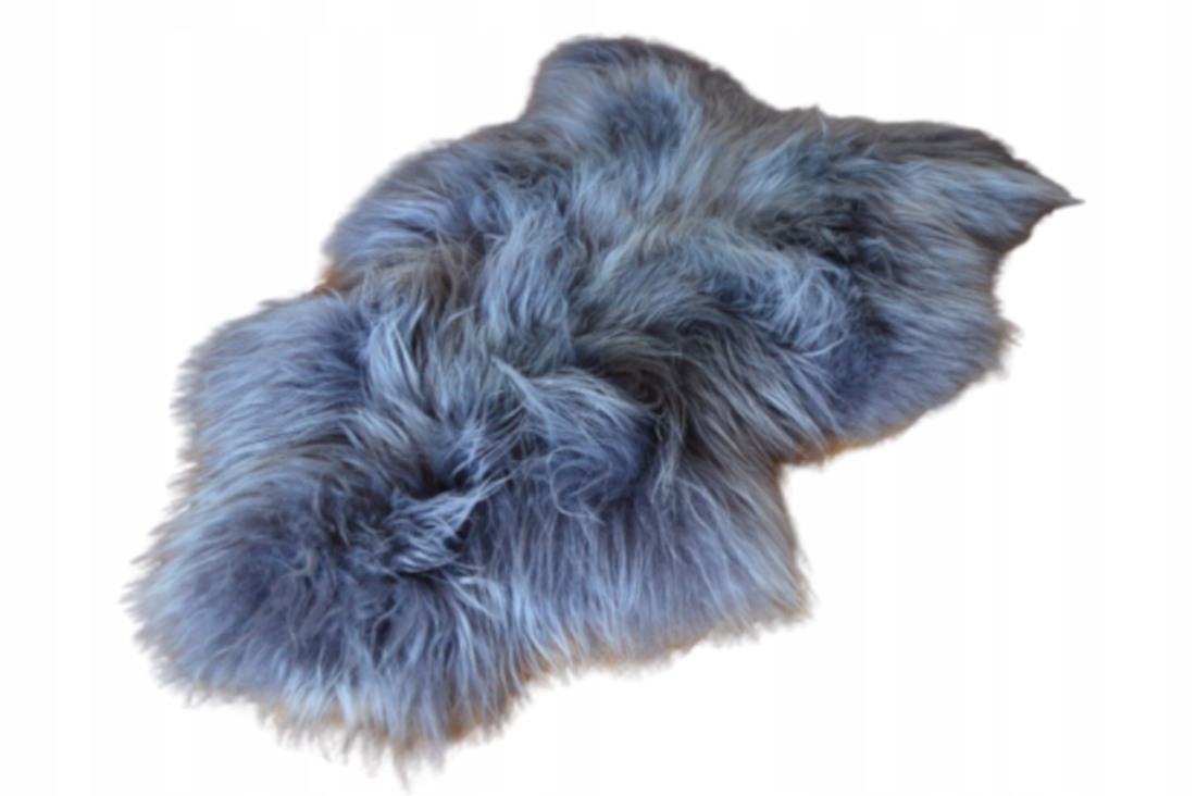Dekoratívna koža Island Šedá Bryza 90-110 cm