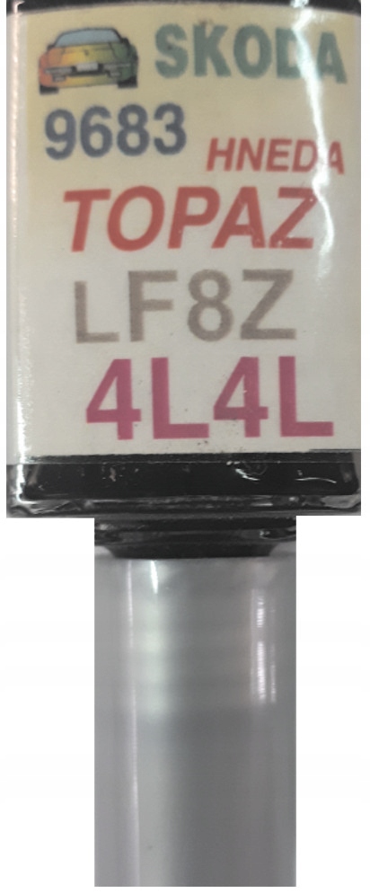 

Skoda 9683 LF8Z 4L Topaz Brown Lakier Zaprawka Ara